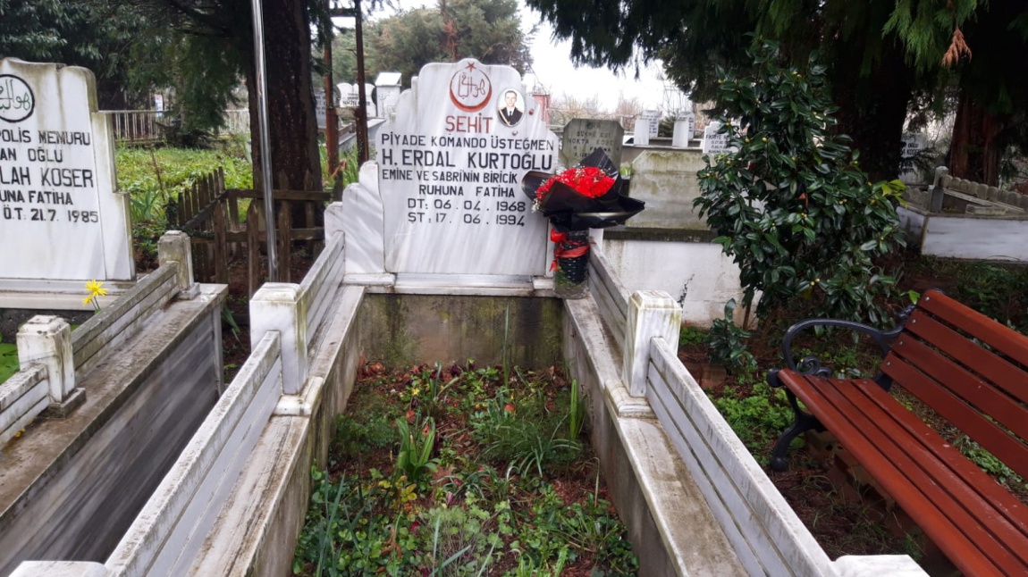 18 Mart Çanakkale Zaferi ve Şehitleri Anma Günü Dolayısıyla Şehit Üsteğmen Hakkı Erdal KURTOĞLU'nun kabri ziyaret edildi.
